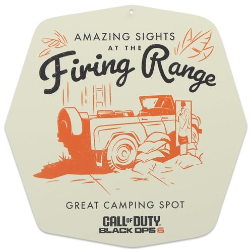 Call of Duty Firing Range Metal Wall Decor