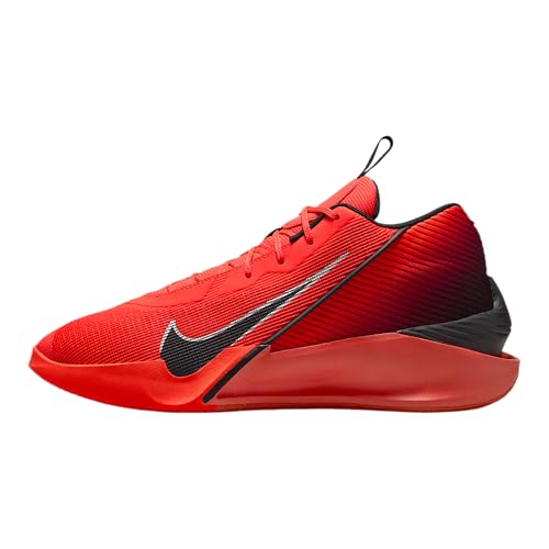 Nike G.T. Jump Academy, Chaussures de basket-ball pour homme, Bright Crimson Black, 43.5 EU