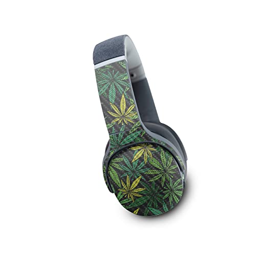 Image of MightySkins Carbon Fiber Skin Compatible with Skullcandy Crusher Evo Wireless - Cannabis Culture | Protective, Durable Textured Carbon Fiber Finish | Easy to Apply