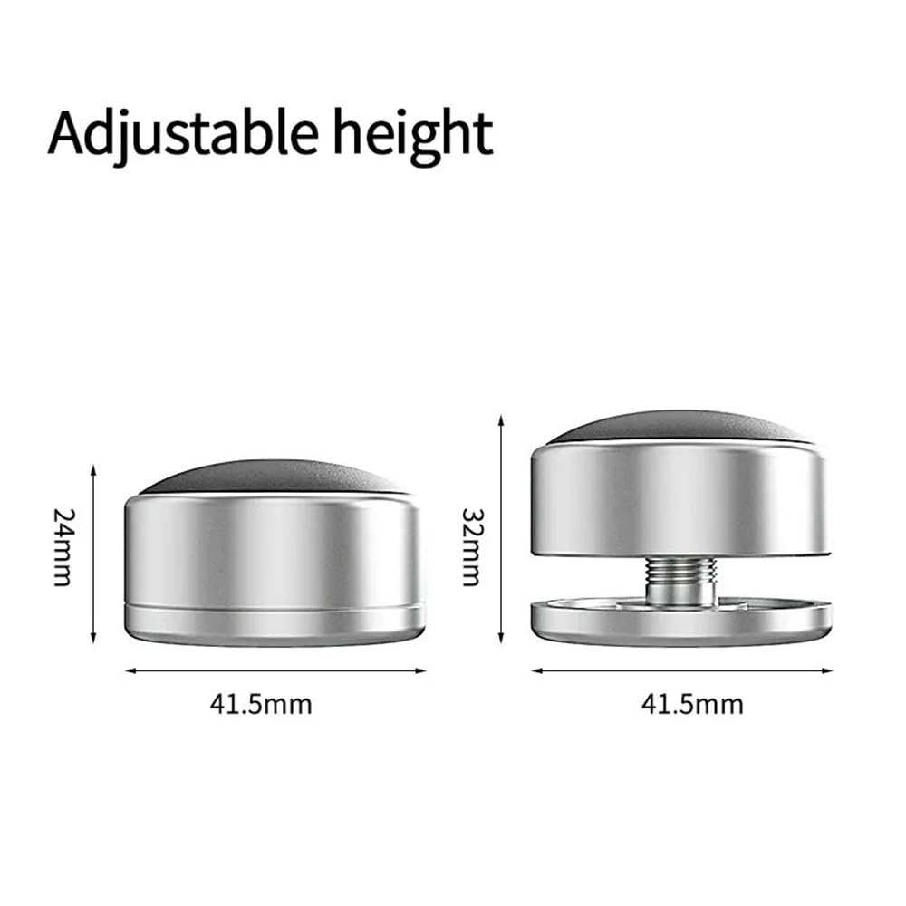 Soporte ajustable para laptop, de aluminio, portátil, enfriador de bolas, ajustable, almohadilla de enfriamiento invisible