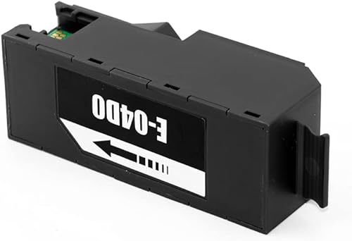 Miniatura 6 de COCADEEX Reemplazo de caja de mantenimiento de tinta remanufacturada para impresora T04D0 o C13T04D000, funciona con impresora Expression ET-7700