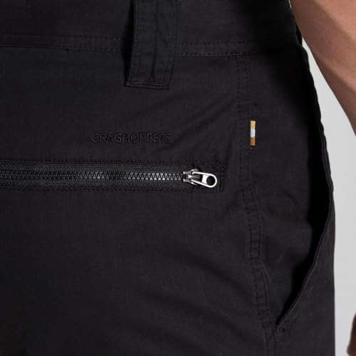 Craghoppers Mens Trousers With 3 Pockets Brisk Walking DofE Awards Approved Outdoor Pants, Black, 34W Short EU - Image 4
