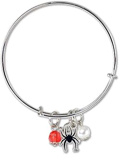 Fan Frenzy Gifts Bangle Bracelet Officially Licensed NCAA College Bracelets | Adjustable to Up to 8 Inches | College Team Jewelry