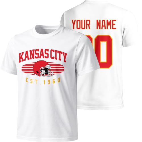 Image of ANTKING T Shirt Custom Short Sleeves for Men Women Youth | Crew Neck T Shirt with Custom Name Number Gift