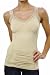 M.Rena Women's Lace Camisole-One Size Fits Most-Sand