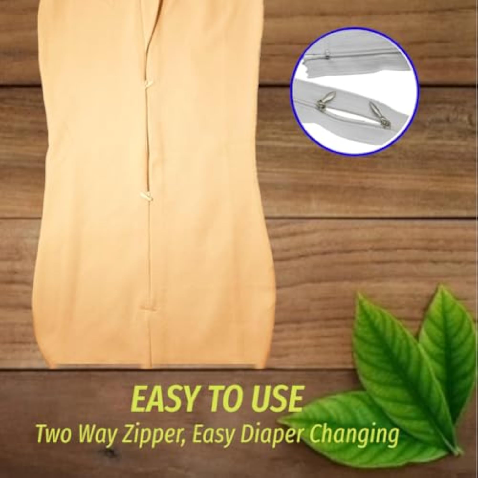 Zipper Swaddle Sleeping Sack for Newborns