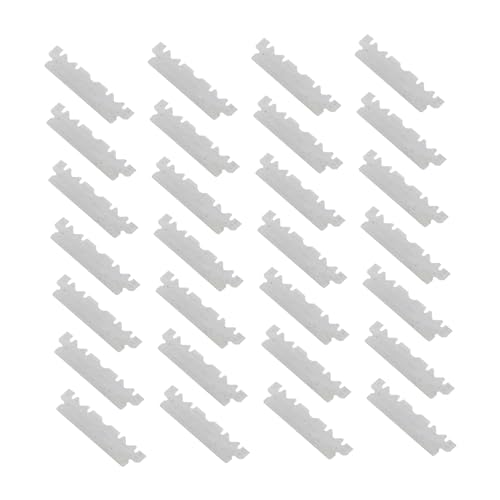 minkissy 100pcs Single Face Old Folding Cutter Barbershop Cutter for Beard Sideburns Hair Salons