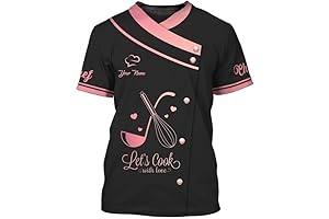 Personalized 3D Chef Shirt - The Ultimate Culinary Statement