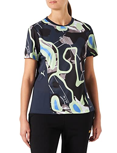 PUMA individualLIGA Women Graphic Jersey, Mujer, Parisian Night Fizzy Light, XS