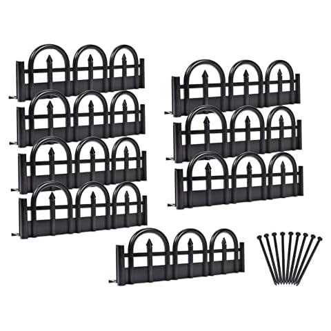 Dimex 259576 10 in. Decorative Landscape Edging Kit44; Black Cover
