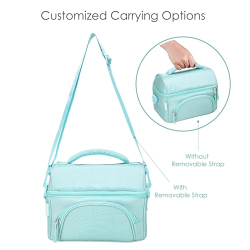 Image of Bentgo Deluxe Insulated Lunch Bag with Adjustable Strap & Outer Pocket