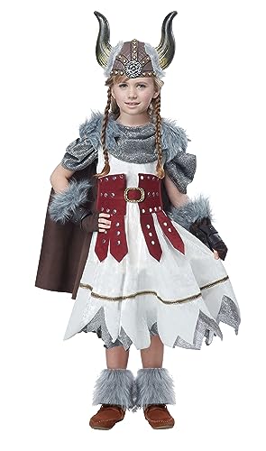 California Costumes Girls Valorous Viking Girl Child Costume Multi, Medium