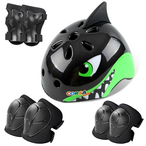 Image of Toddler Kids Bike Helmet, Adjustable and Multi-Sport, 3 Sizes for Ages 1-2-3-5-8-14 Years Child Infant Boys Girls