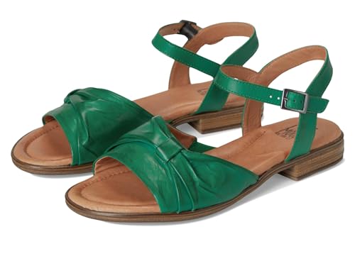 Miz Mooz Womens Dorra Flat Sandal Emerald 8.5-9
