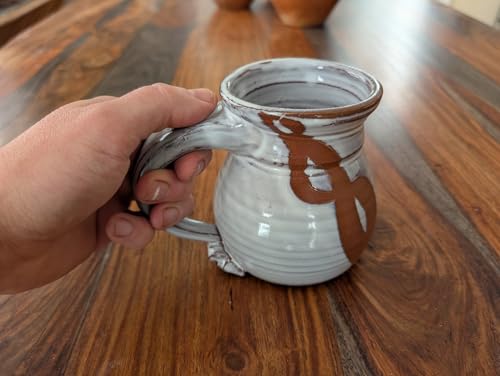 Taza artesanal de cerámica con acabado Shale miniatura 3
