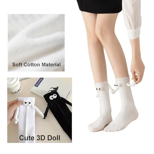 Image of Crazy Magnetic Holding Hands Socks, Cute Cool Stuff Funny Sock