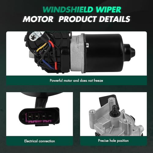 Image of SCITOO Windshield Wiper Motor Assembly Fit For Audi For A4