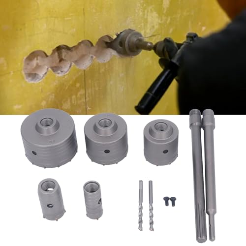 Set de brocas para concreto con 9 piezas miniatura 4