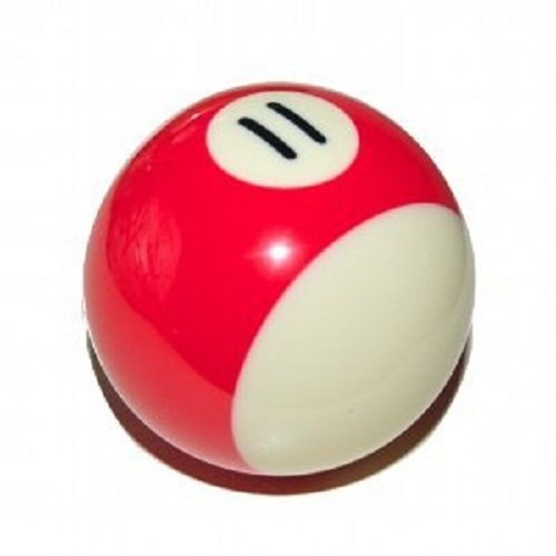 Laxmi Ganesh Billiard American Pool Ball (Red & White, 11) (B09C6JNHP2) Amazon Price History, Amazon Price Tracker