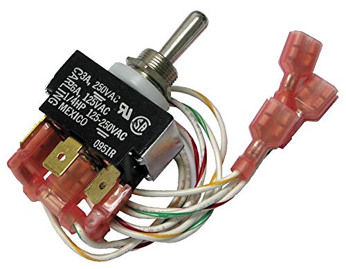 Dayton Forward Stop Reverse Switch Kit,for Use with Dayton Models 13E632, 13E633, 13E634, 13E635, 13E636, 1
