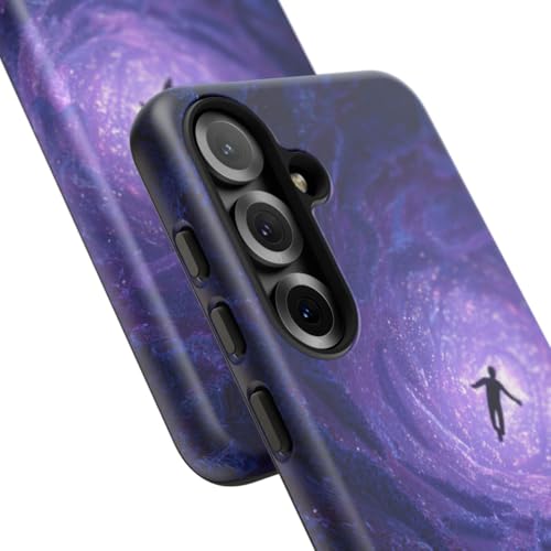 Carcasa Samsung S25 túnel cósmico tentáculos funda mate 2