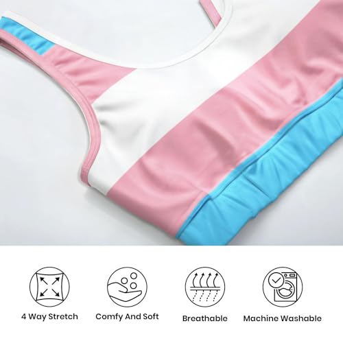 Image of Yoga top Women's Cheerleading Uniform Gym Outfit Running Crop Tops Yoga Shirts Casual Tank Top