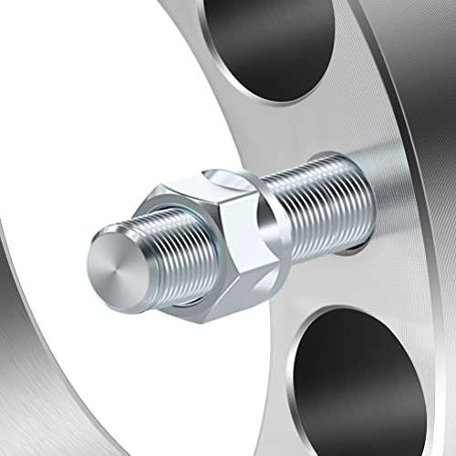 Eccpp 2X 2 Inch Thick 8 Lug Wheel Spacers Adapters 8X6.5 To 8X6.5 With 9/16 Thread 126.15Mm For Ram 2500 3500 1988-1998 For F250 F350 #TOP7