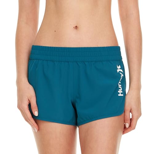 Image of Hurley 3 inch Swim Board Shorts for Women, Swim Shorts Women, Swimming Bottoms