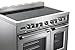 Verona Prestige Series VPFSEE365DSS 36 Inch All Electric Freestanding Range Double Oven Convection, Cooktop 5 Burners Dual Center Element Chrome Knobs and Handle Stainless Steel