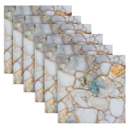 Servilletas de Tela Multicolor 20x20 pulgadas Pack 6 miniatura 2