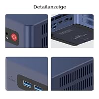 Beelink Mini PC SER3 AMD Ryzen 3 3200U (bis zu 3.5GHz), 8GB DDR4 480GB NVMe SSD Mini Computer Windows 11 Pro, Radeon Vega 3 Graphics,1000Mbps LAN, Dual HDMI 4K Display Home-Office PC – Ansicht 4
