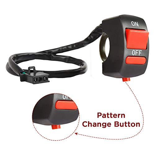 Image of Allextreme EXFKT1 Highway Indicator Flasher Relay Plug and Play Turn Signal Light Hazard Module with 20 Flashing Patterns Compatible with KTM 125, 200, 250, 390