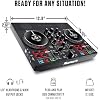 Numark Party Mix Live DJ Controller with Speakers, Lights, 2 Decks, Mixer, Audio Interface and Serato Lite