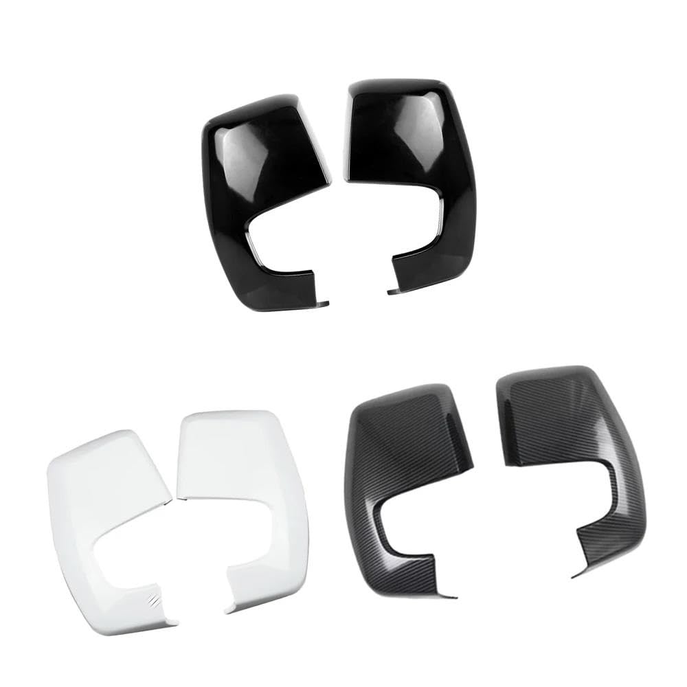 Per Ford Per Transit Per Tourneo Per Custom 2012-2021-2023 Copertura Specchietto Retrovisore Laterale Auto Copertura Specchietto(Nero lucido)