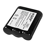 HQRP Phone Battery Compatible with Panasonic HHR-P402 HHR-P402A KX-TG2970B KX-TG5100 KX-TG5100M KX-TG5110M KX-TGA270S KX-TGA273S KX-TGA510M Cordless Telephone