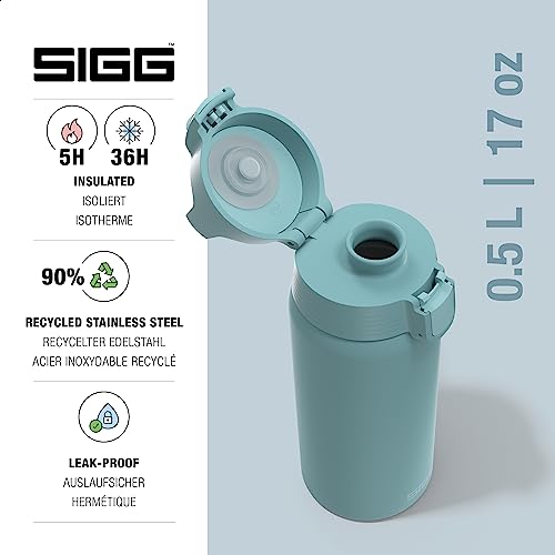 SIGG, Insulated Water Bottle, Shield Therm One, Suitable for Carbonated Beverages, Leakproof, Dishwasher Safe, BPA Free - Image 2