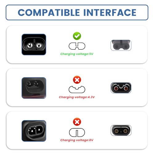5 V scheerapparaat oplader voor Philips OneBlade 3000X/5000X/8000/i9000 360 Series QP4530 QP2834 QP1924 Geschikt voor elektrisch scheerapparaat voor geselecteerde modellen Bodygroom 3000 5000 7000 - Afbeelding 4
