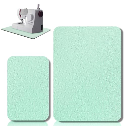 2 Pcs Sewing Machine Muffling Mat Pedal Sewing Mat Reduce