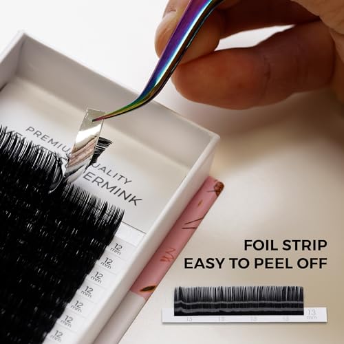 LLBA Volume Eyelash Extensions, Multi Selections from 0.03 to 0.2, Black - Image 4