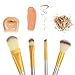 18 Piezas Pinceles de Maquillaje Juego de Pinceles de Maquillaje con Estuche...