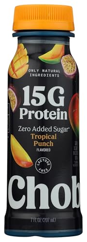 Chobani® 15g Protein Lowfat Greek Yogurt Drink Tropical Punch 7 fl oz