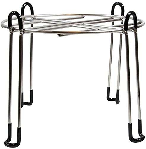 Photo 1 of *IN GOOD CONDITION* Stainless Steel Stand with Rubberized Feet and Sides