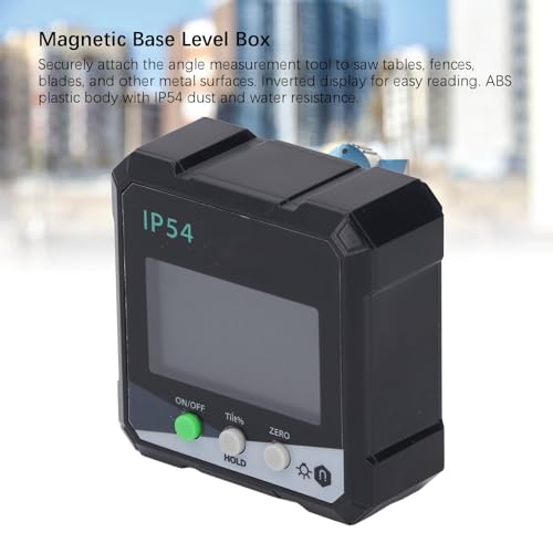 Nivel digital con base magnética y pantalla LCD miniatura 5