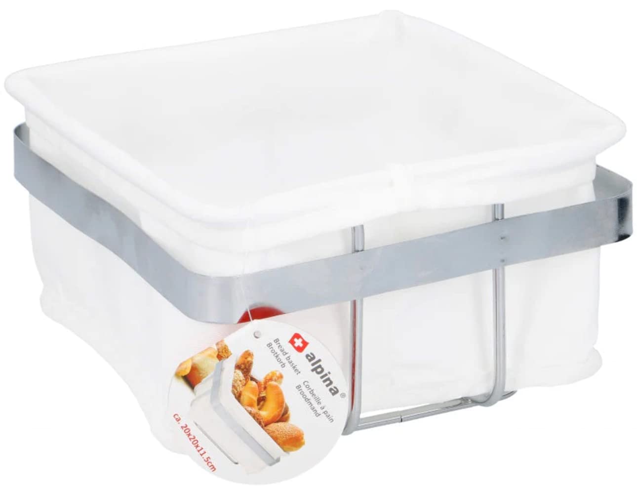 breadbasket 20 cm white