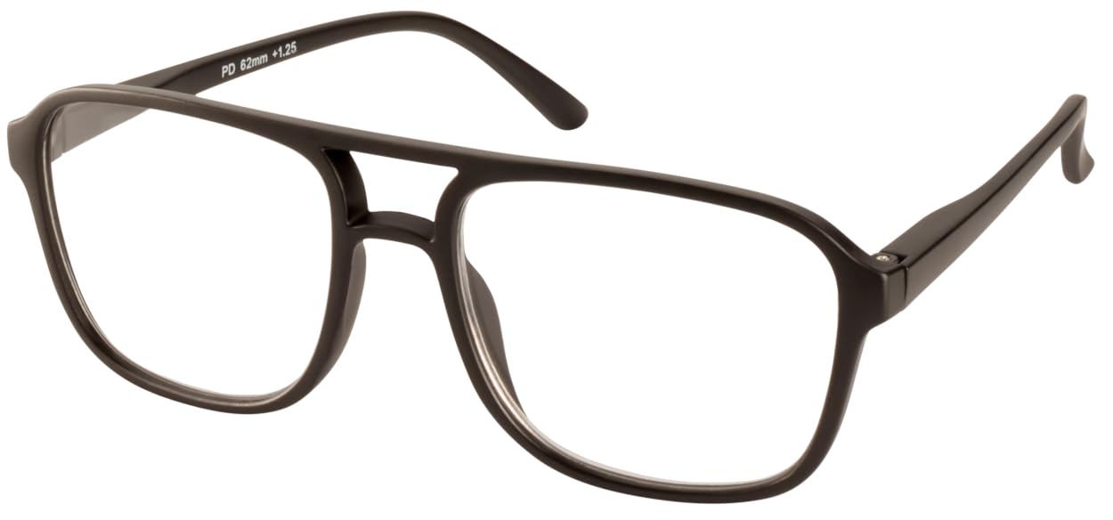 Remaldi Barnes Black Reading Glasses 1.50