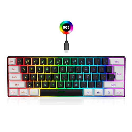Clavier en fil ABS polyvalent durable pour ordinateur PC fixe