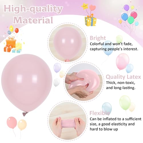 Image of Pink Brown Balloons Heart Shaped Balloon Double Stuff Pearl Beige Dusty Blush Pink Brown Balloon 18inch Heart Foil Balloons for Boho Baby Shower Valentines Day Anniversary Wedding Birthday Party Decor