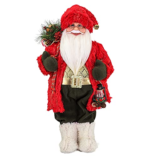 Magizi Papai Noel Vanguard 30Cm Verm/Dour M83 1202 Yangzi, Enfeites de Natal