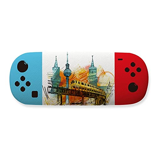 Étui pour lunettes Tokyo motif train japonais idée cadeau originale