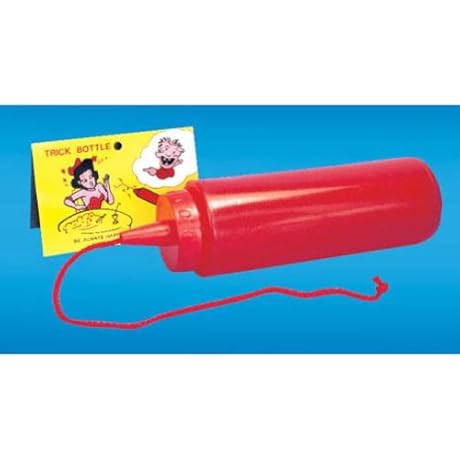 Ketchup Prank Bottle with String: Squirt Ketchup Bottle That Shoots Water